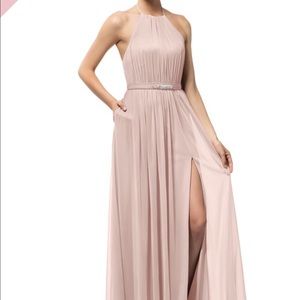 Azazie Hazel Dusty Rose gown